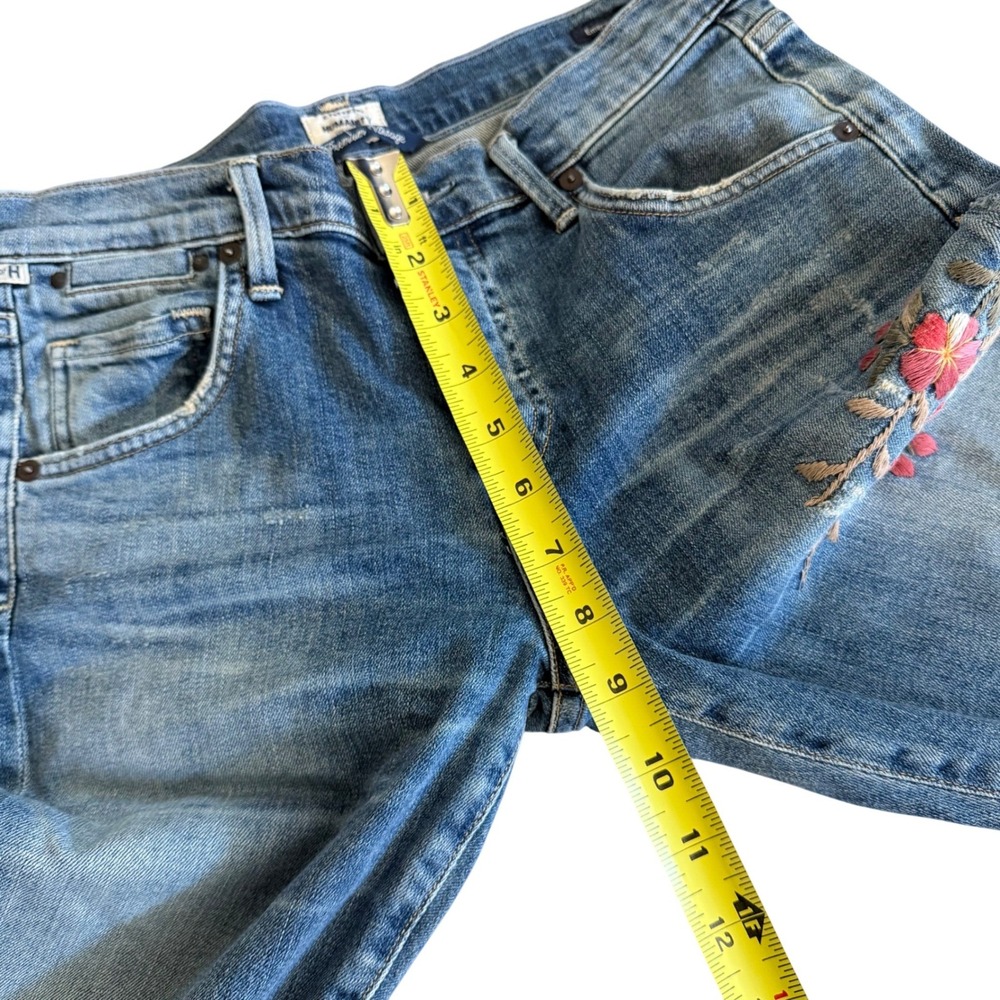 Citizens of Humanity Women's Vintage Embroidered Emerson Slim Boyfriend Jean 24 - Picture 7 of 14